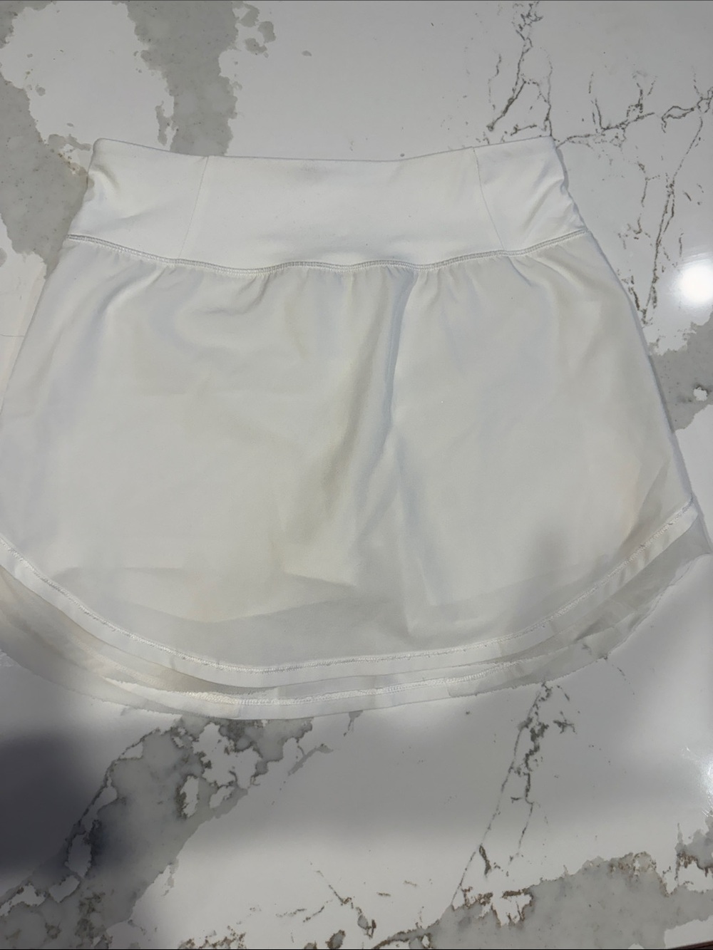Calia White Women's Athletic Skort Small Golf Tennis